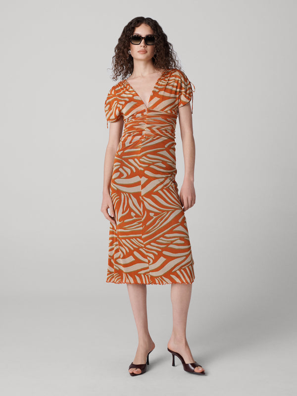 diane von furstenberg Ella Reversible Dress D099BSSBOCMESH