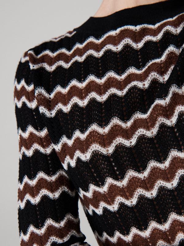 Diane Von Furstenberg Ema Mini Knit Dress D263ABLCGMEFMW