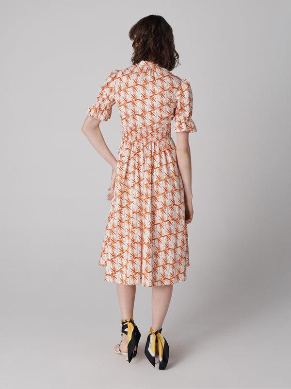 Diane Von Furstenberg Erica Cotton Dress D869APMGMOSCPN