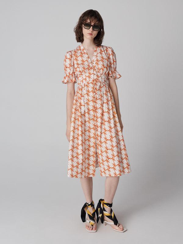 diane von furstenberg Erica Cotton Dress D869APMGMOSCPN