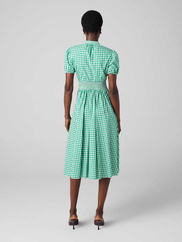 Diane Von Furstenberg Erica Cotton Dress D869BIGWHTGING