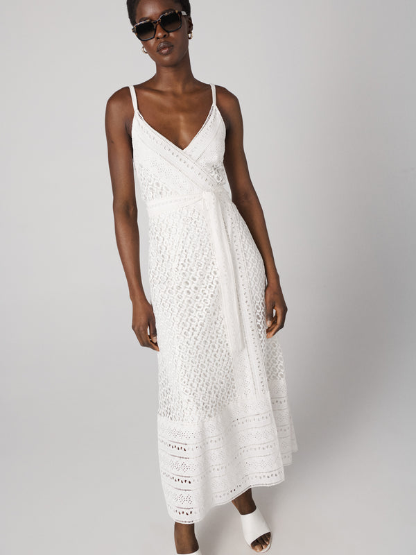 Diane Von Furstenberg Evangelia Wrap Dress D070ACANELCLLC