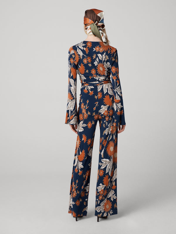 Diane Von Furstenberg Helen Jumpsuit U020AMBMCNMTJY