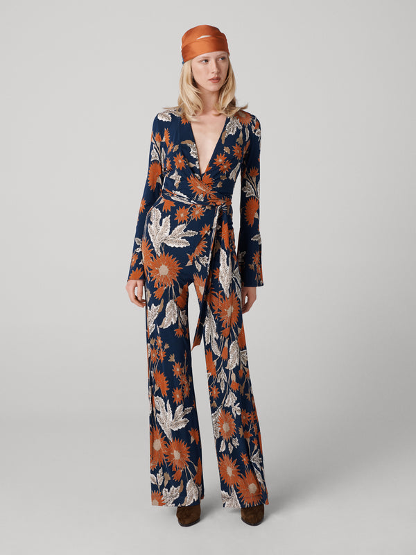 diane von furstenberg Helen Jumpsuit U020AMBMCNMTJY