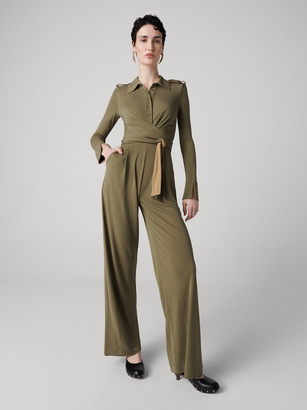diane von furstenberg Jackie Jumpsuit U021ABXLPAMTJY