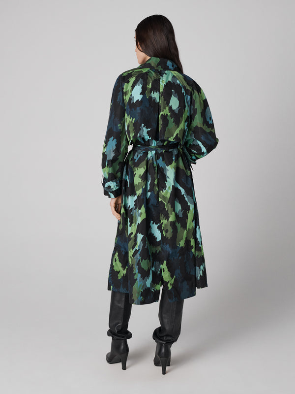 Diane Von Furstenberg Jasper Trench Coat O002AJGCLGWBNY