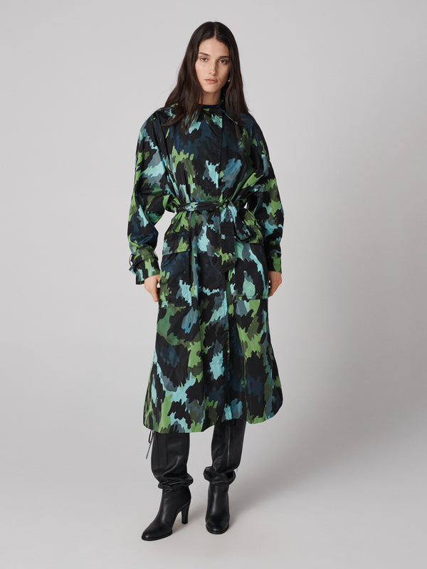 diane von furstenberg Jasper Trench Coat O002AJGCLGWBNY