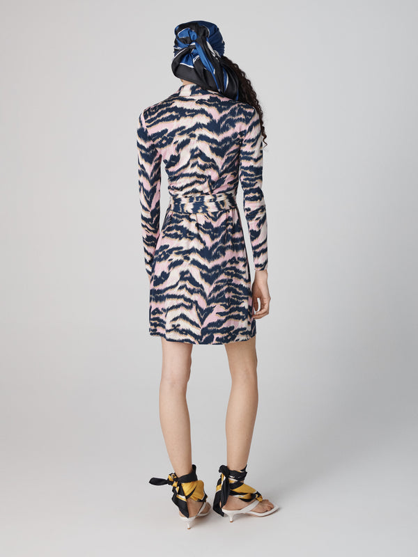 Diane Von Furstenberg Jeanne Silk Jersey Wrap Dress D885APLTMPSLJY