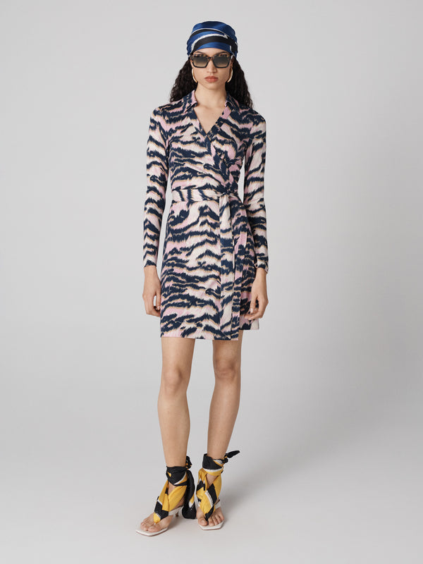 diane von furstenberg Jeanne Silk Jersey Wrap Dress D885APLTMPSLJY