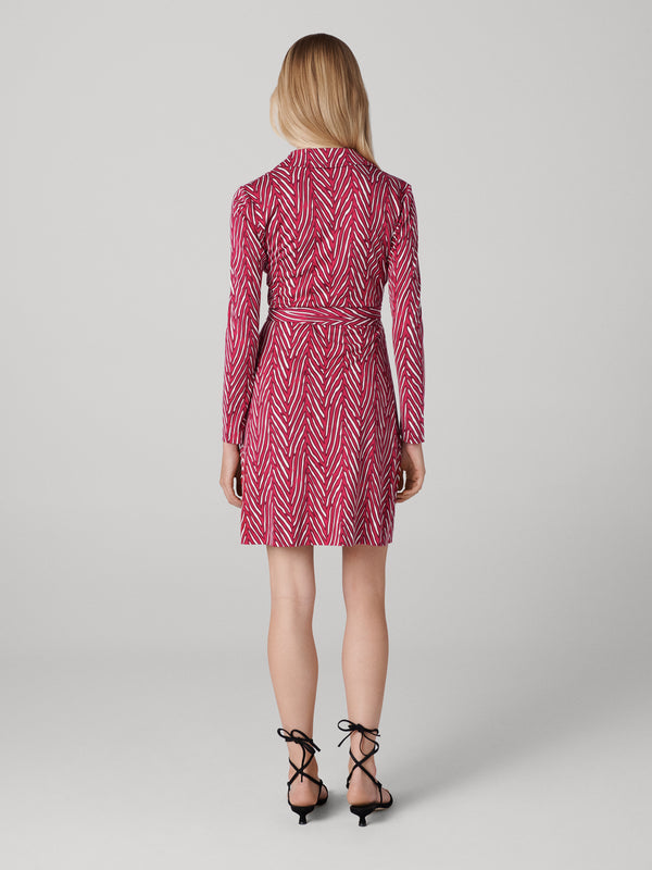 Diane Von Furstenberg Jeanne Silk Jersey Wrap Dress D885APTMBPSIJY