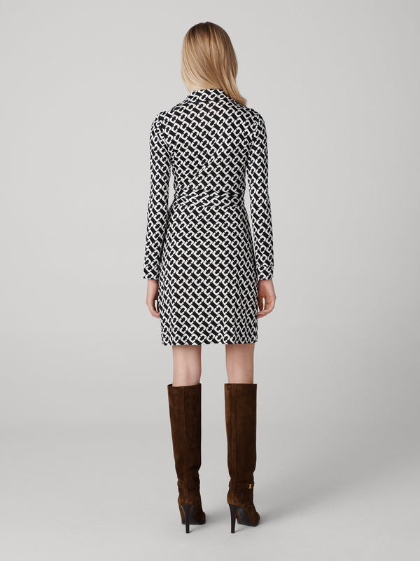 Diane Von Furstenberg Jeanne Silk Jersey Wrap Dress DVFMR39E00