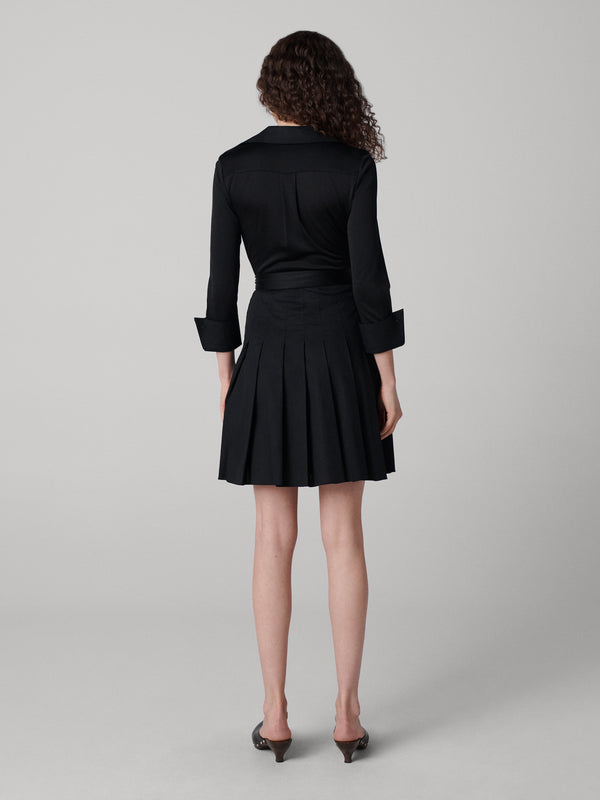 Diane Von Furstenberg Joan Wrap Dress D100BBLACKMOCP