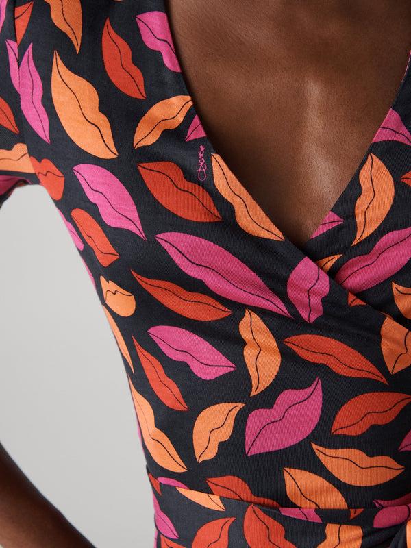 Diane Von Furstenberg Julian Silk Jersey Wrap Dress DVFMR38E00