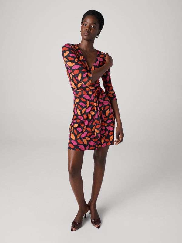 Diane Von Furstenberg Julian Silk Jersey Wrap Dress DVFMR38E00