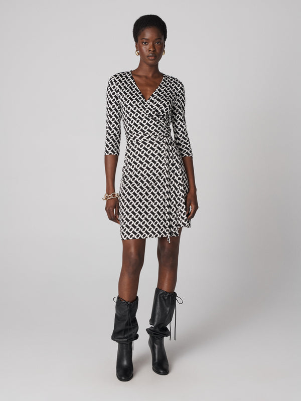 diane von furstenberg Julian Silk Jersey Wrap Dress DVFMR38E00