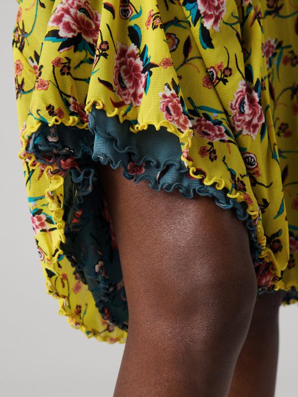 Diane Von Furstenberg Koren Reversible Dress D886ADRMPIMESH