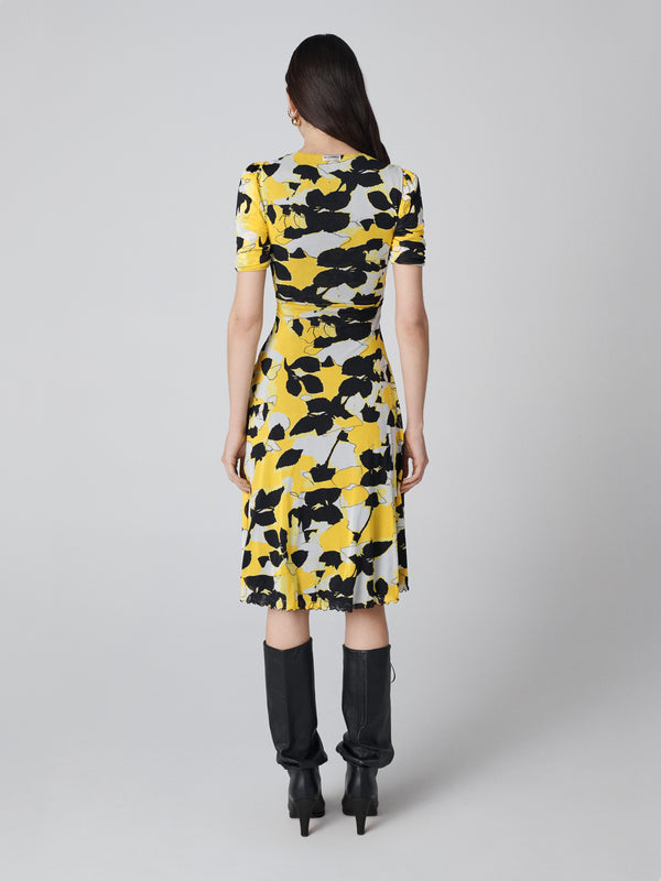 Diane Von Furstenberg Koren Reversible Mesh Dress D886APSYEGMESH