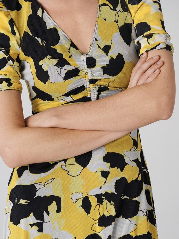 Diane Von Furstenberg Koren Reversible Mesh Dress D886APSYEGMESH