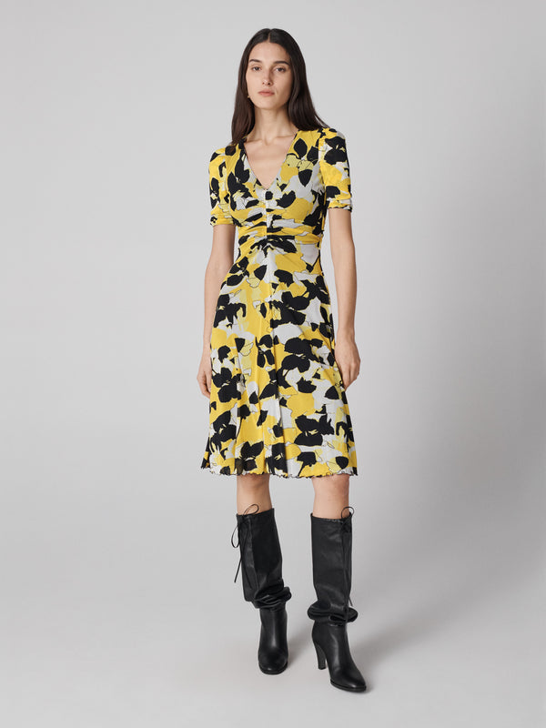 Diane Von Furstenberg Koren Reversible Mesh Dress D886APSYEGMESH