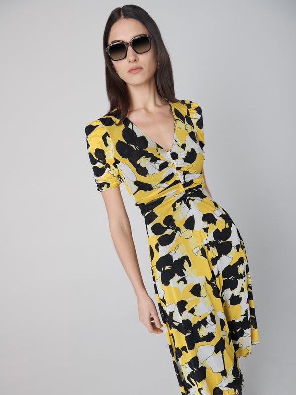 diane von furstenberg Koren Reversible Mesh Dress D886APSYEGMESH