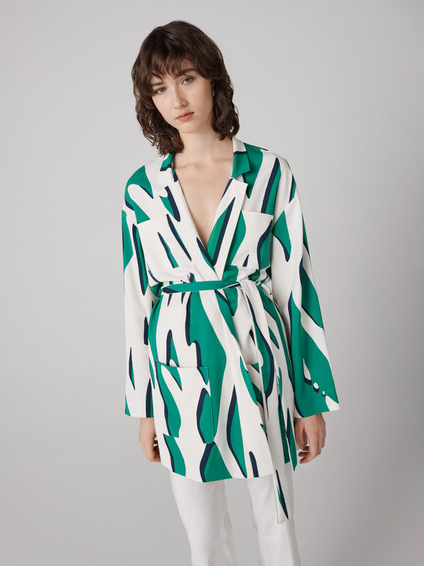 diane von furstenberg Liliane Jacket J002ASTGGNVCDY