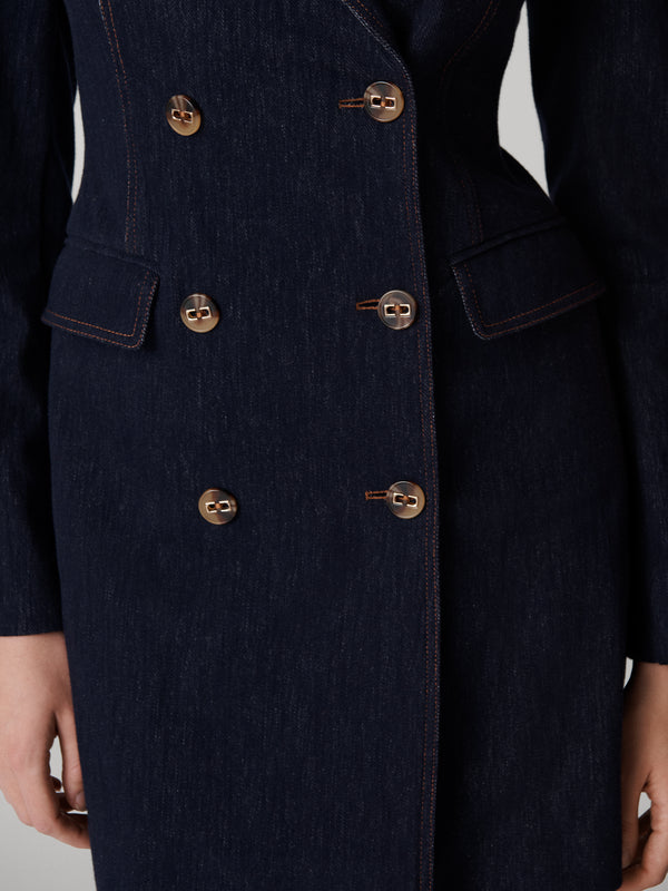 Diane Von Furstenberg Lilith Blazer Dress J017ANNAVYKDEM