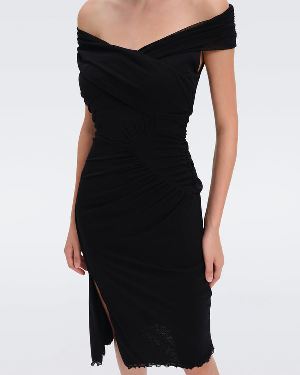 Diane Von Furstenberg Lovinia Mesh Dress DVFDS1R034