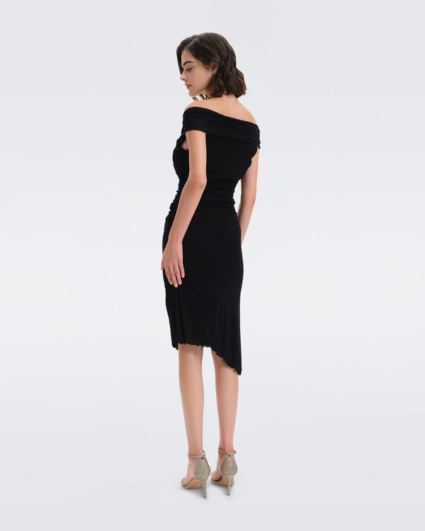 Diane Von Furstenberg Lovinia Mesh Dress DVFDS1R034