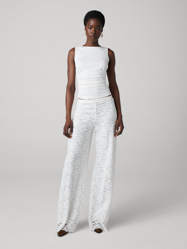 diane von furstenberg Malia Lace Pants P025AWHITENYPL