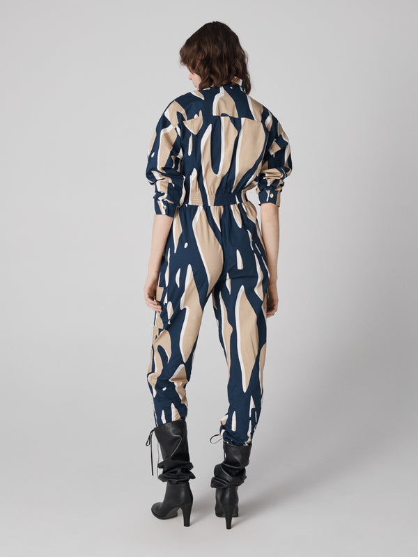 Diane Von Furstenberg Marie Rose Jumpsuit U003ASTGBGSCPN