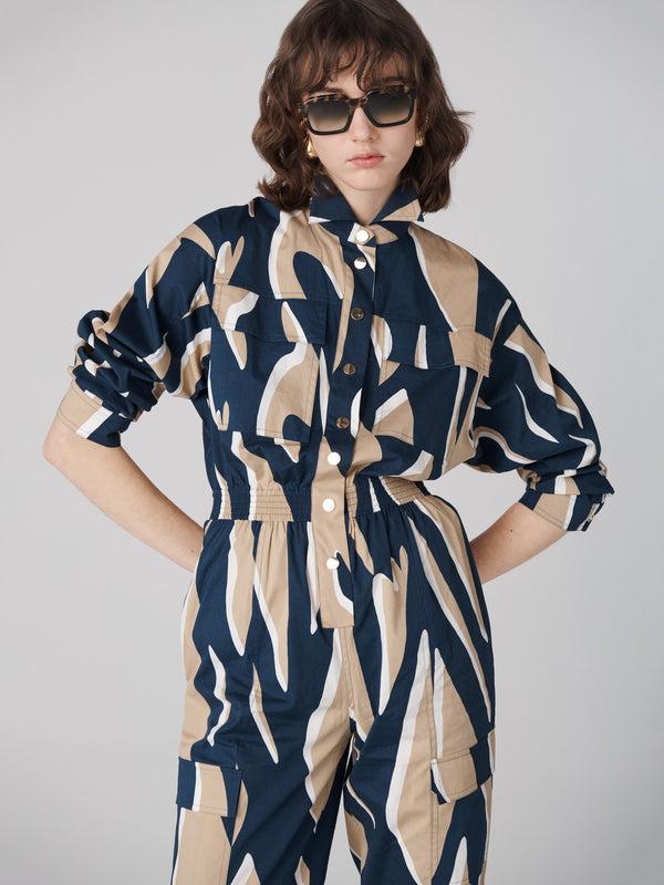 Diane Von Furstenberg Marie Rose Jumpsuit U003ASTGBGSCPN