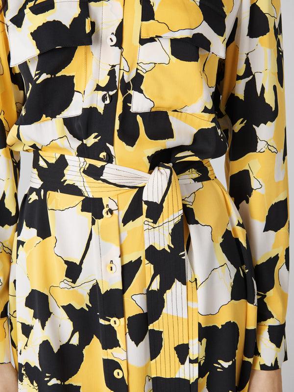 diane von furstenberg Maya Silk Shirt Dress D020AEFMYLSCDC