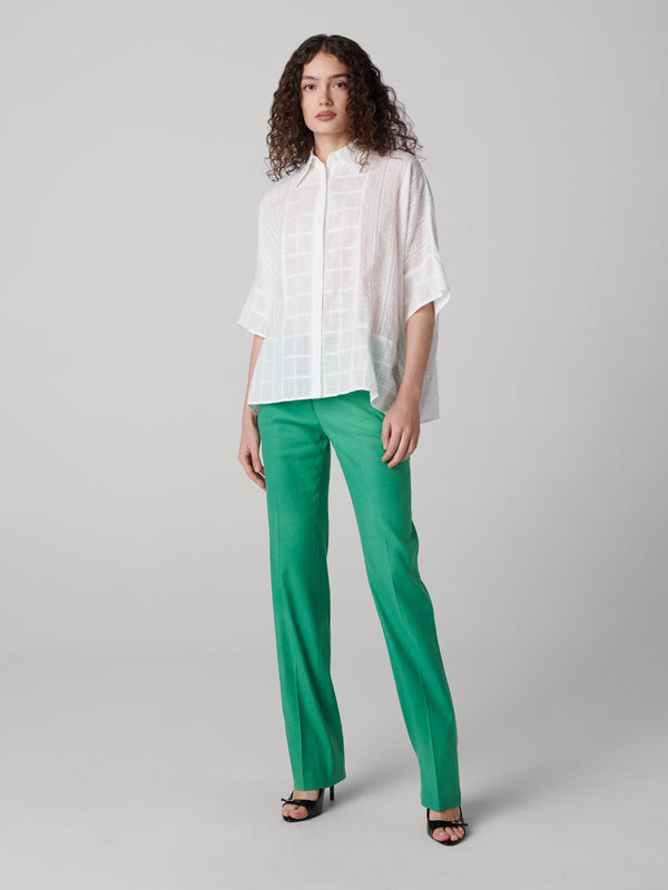 diane von furstenberg Megan Cotton Top B019AWHITEWSWI