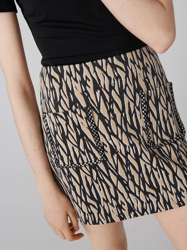 Diane Von Furstenberg Melina Mini Skirt S021ASTSWSKJAQ