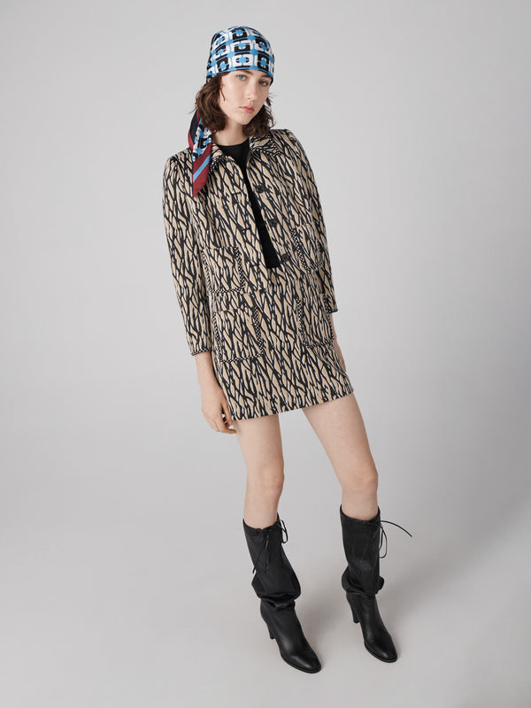 Diane Von Furstenberg Melina Mini Skirt S021ASTSWSKJAQ