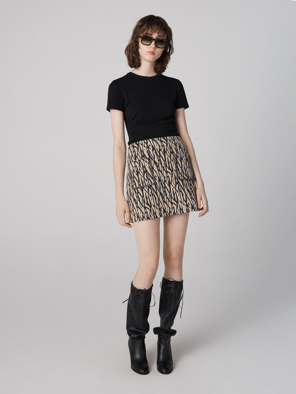 diane von furstenberg Melina Mini Skirt S021ASTSWSKJAQ