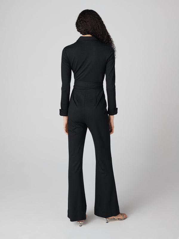 Diane Von Furstenberg Michele Jumpsuit U996ABLACKHVJY