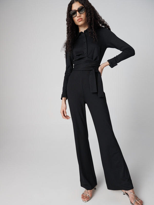 diane von furstenberg Michele Jumpsuit U996ABLACKHVJY