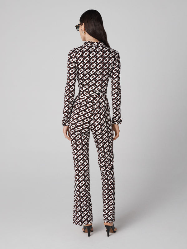 Diane Von Furstenberg Michele Jumpsuit U996ACLMBNHVJY