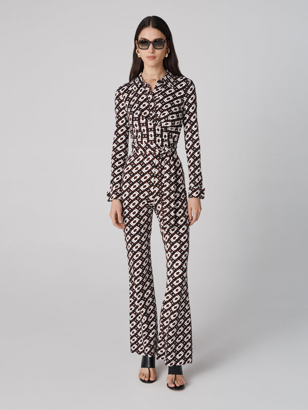 diane von furstenberg Michele Jumpsuit U996ACLMBNHVJY