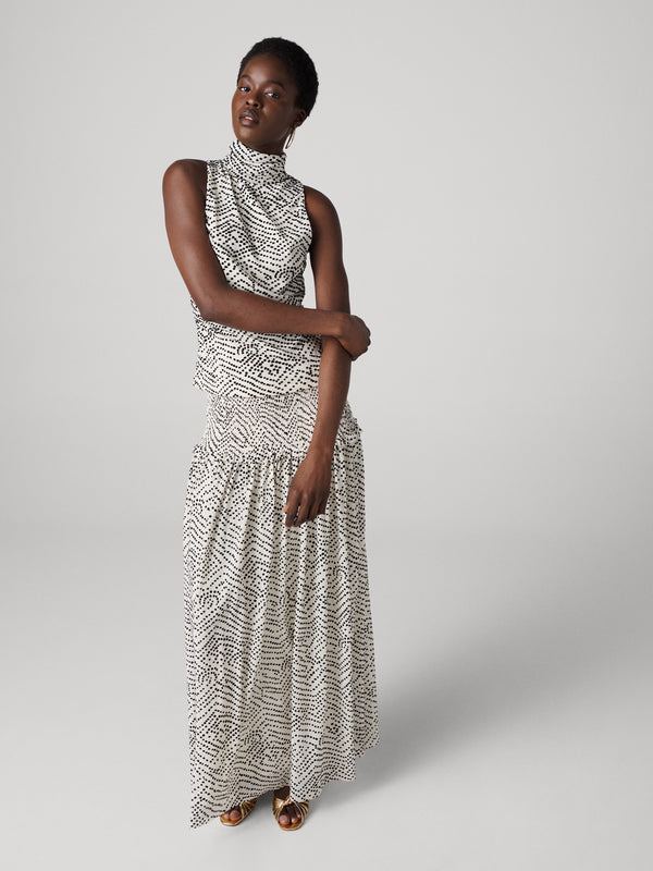 Diane Von Furstenberg Natalie Maxi Skirt S029LBDIBKFMES