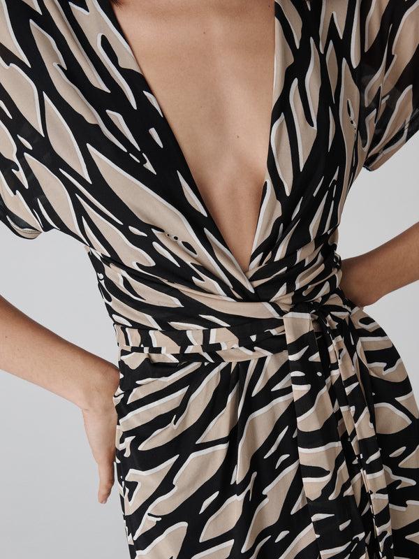 Diane Von Furstenberg Paisley Wrap Dress D085ASTMHZTIJY