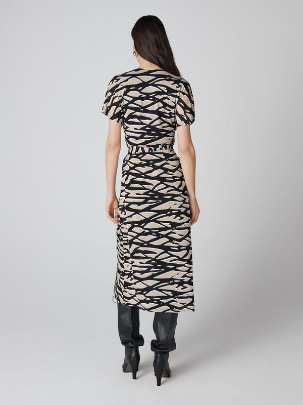 Diane Von Furstenberg Paisley Wrap Dress D085ASTMHZTIJY