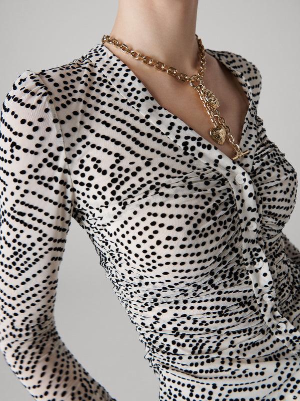 Diane Von Furstenberg Princess Cardigan T104ABDIBKFMES