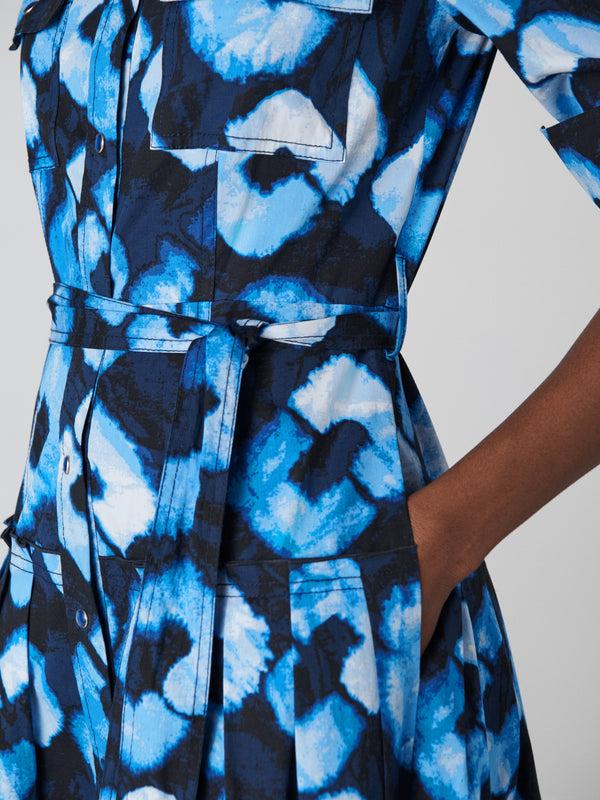 Diane Von Furstenberg Regina Shirt Dress D061ASHLMMSCPN