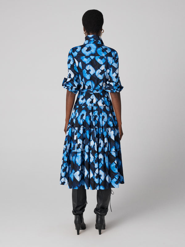 Diane Von Furstenberg Regina Shirt Dress D061ASHLMMSCPN