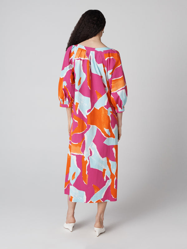 Diane Von Furstenberg Rhodes Cotton Dress D004AICLPKSCPN
