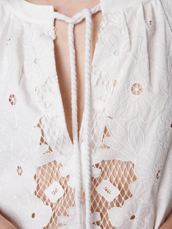 Diane Von Furstenberg Rhodes Cotton Dress D004AWHITESCNP