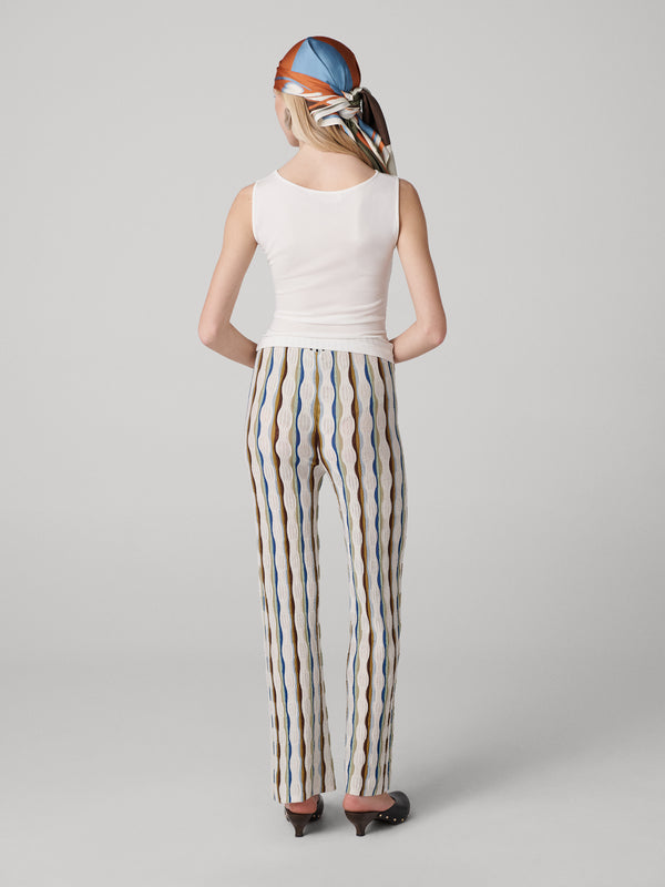 Diane Von Furstenberg Scarlett Knit Pants P104ASGMULSICN