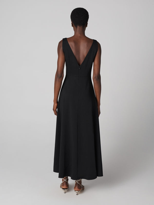 Diane Von Furstenberg Vivienne Dress D026ABLACKSVHC